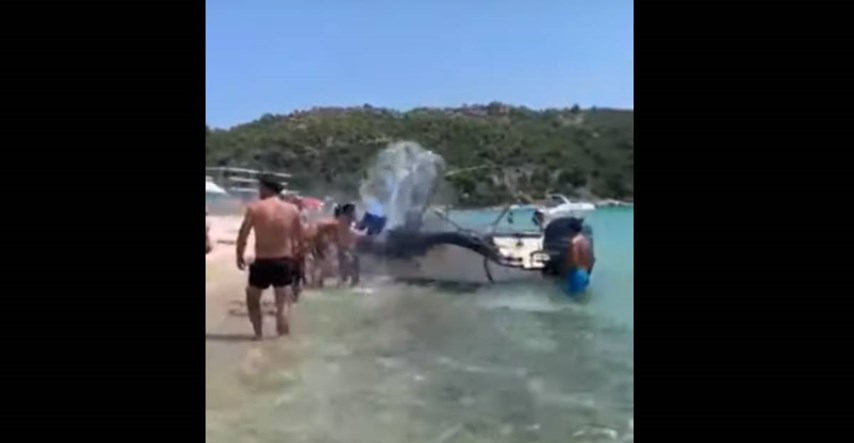 VIDEO Eksplodirao gliser u Grčkoj, na njemu bila obitelj iz Srbije